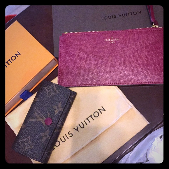 Authentic LV mono/ Fushia Multicles 4. - Picture 5 of 7